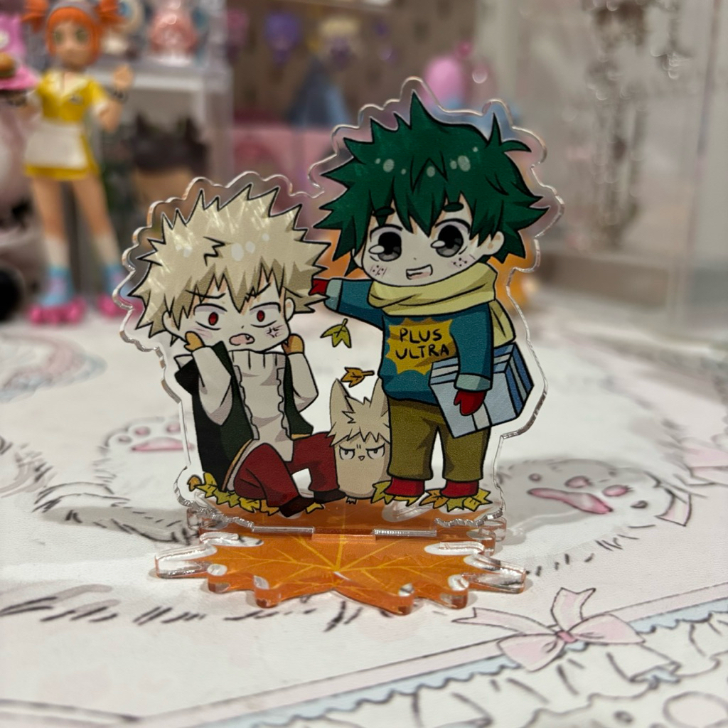 Standee Boku No Hero Academia Midoriya,Bakugo,Todoroki