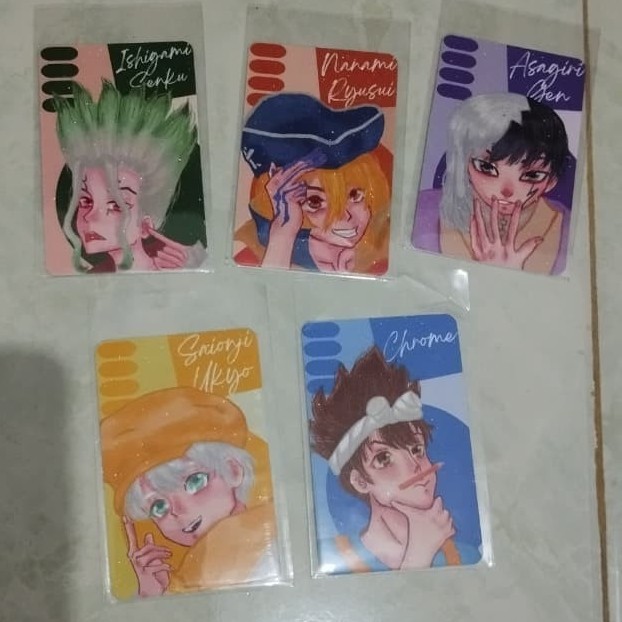 Photocard Dr. Stone Glitter