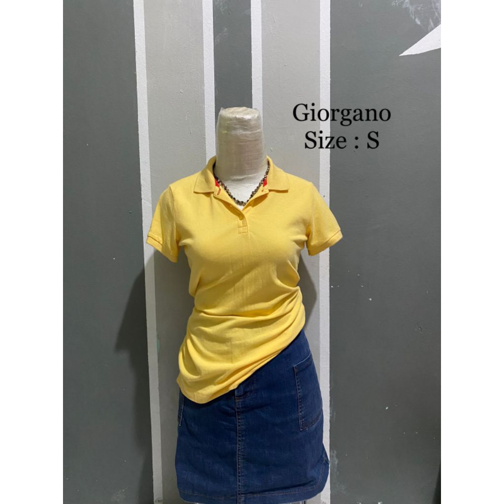 Preloved Polo Shirt Giordano