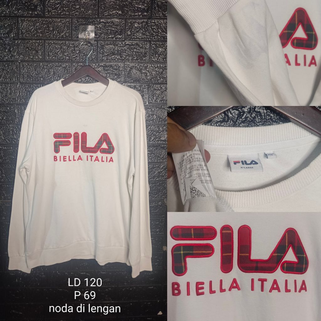 Crewneck fila biella italia