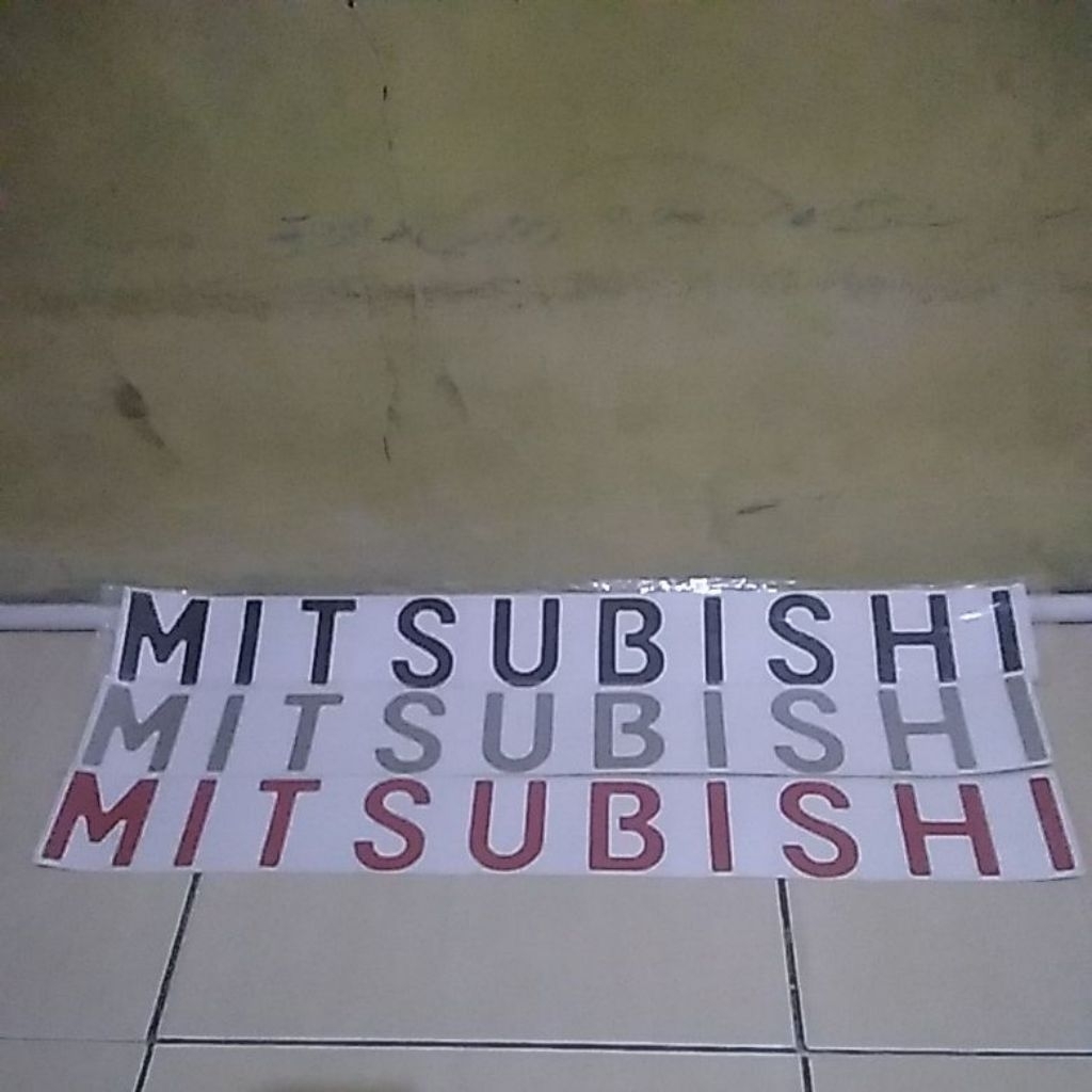 Sticker Mitsubishi untuk Mobil pick up T120ss