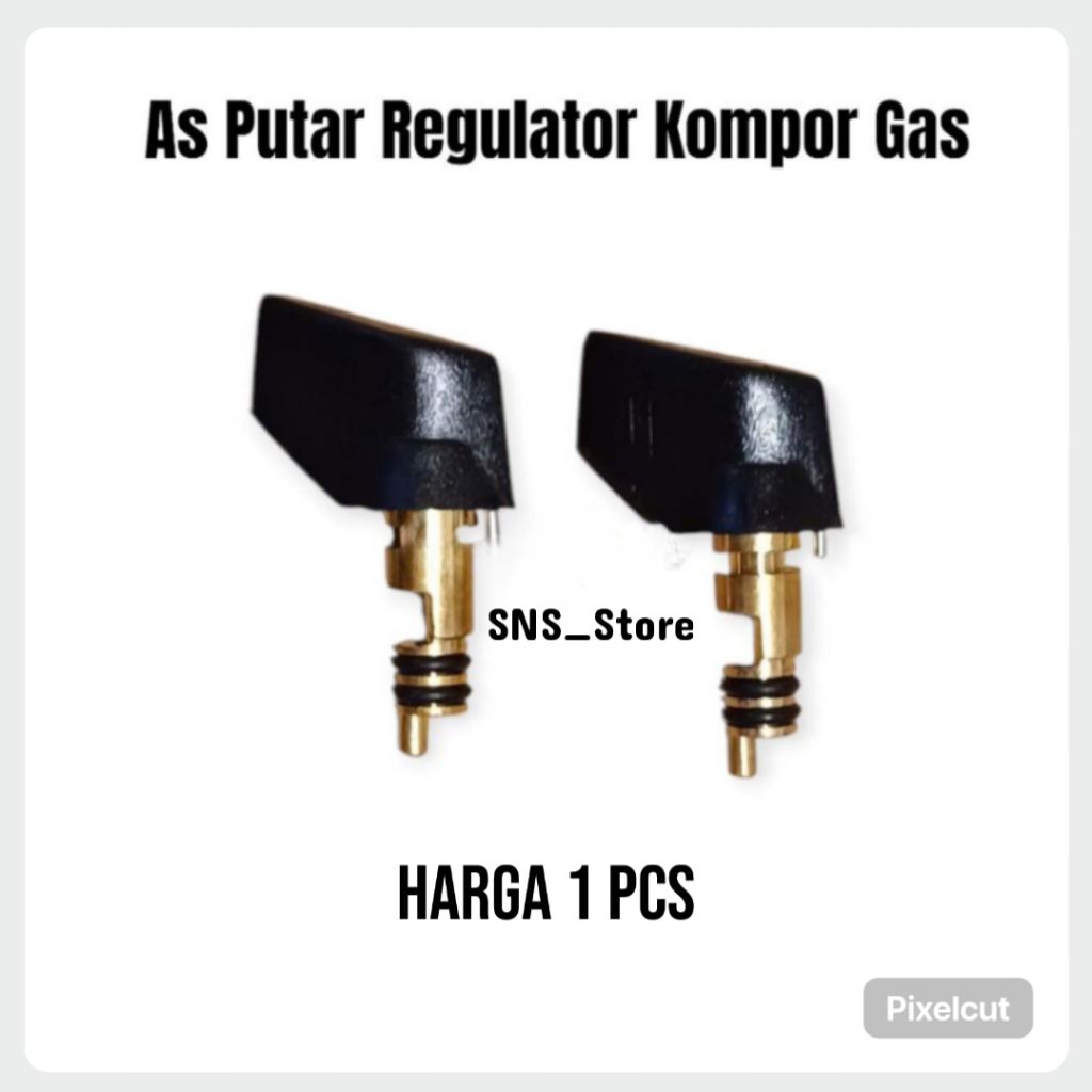 KNOP AS PENGUNCI REGULATOR GAS LPG/BAHAN KUNINGAN