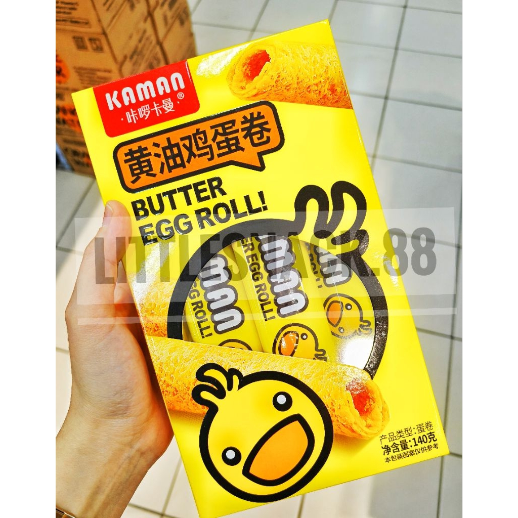 KAMAN BUTTER EGG ROLL BISKUIT 2 RASA