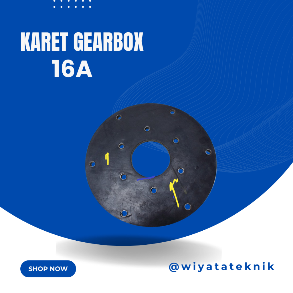 16A KARET GEARBOX/RUBBER GEARBOX HITAM