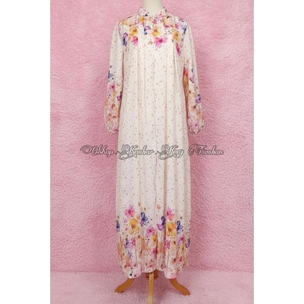 GAMIS INAYA SET HIJAB SEGI EMPAT GAMIS CERUTY BABYDOLL GAMIS MUSLIMAH Gamis