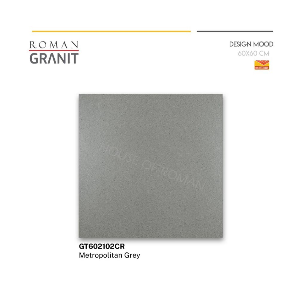 Roman Granit GT602102CR Metropolitan Grey 60x60 Kw2