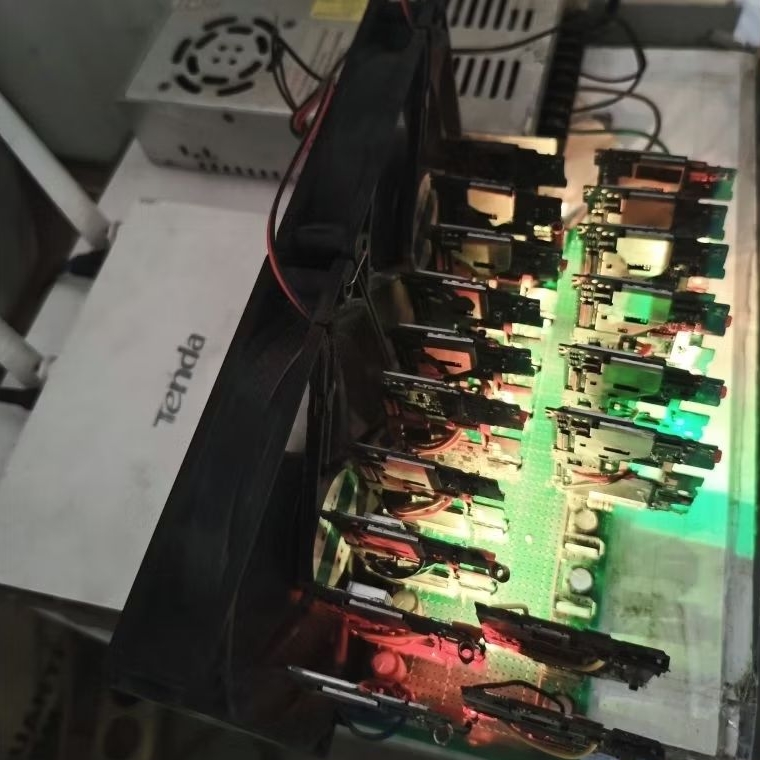 PAKET MINING VERUS LENGKAP TINGGAL COLOK 16 MESIN MIDO + PSU