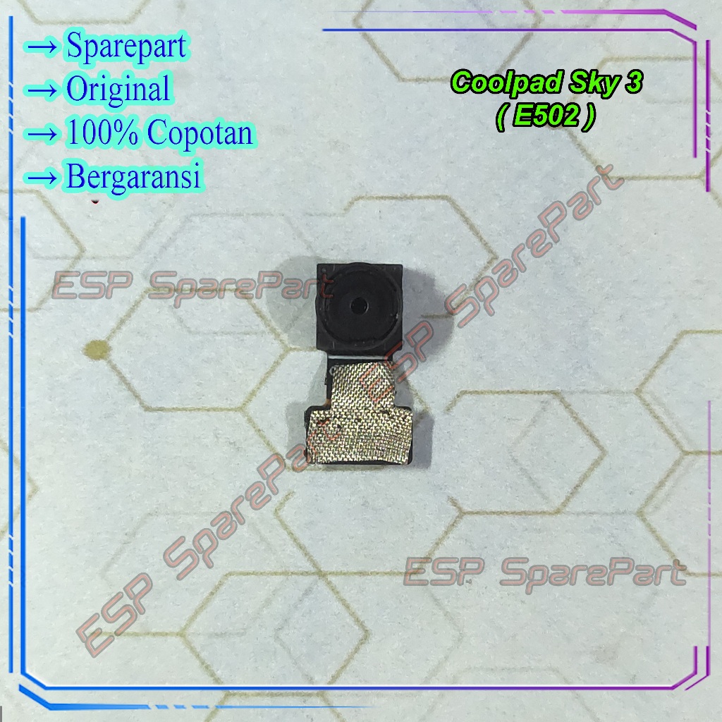 Kamera Coolpad Sky 3 - E502 Depan / Camera Small Copotan