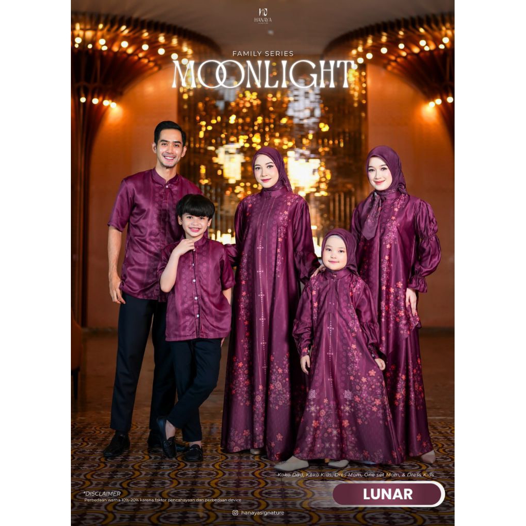 PO Baju Lebaran 2026 Moonlight By Hanaya