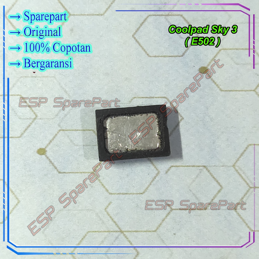 Buzzer Coolpad Sky 3 - E502 Speaker Musik / Loudspeaker Copotan