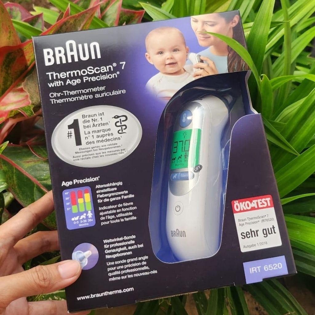 Thermometer thermoscan Braun 7 irt6520