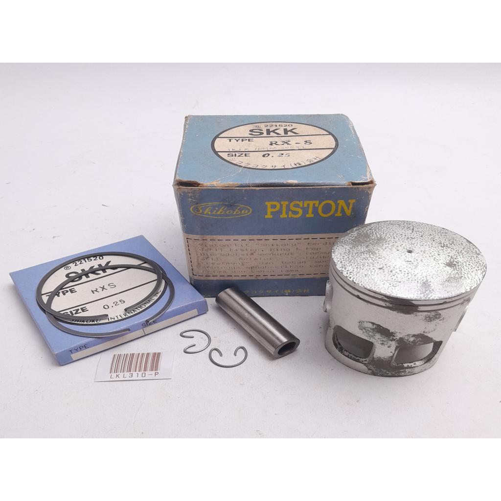 YAMAHA RXS PISTON KIT SET SEHER RING OS 0.25