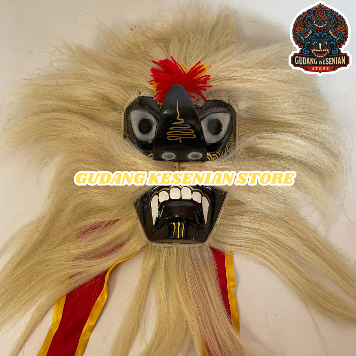 READY BUJANG GANONG RAMBUT PUTIH / GANONGAN BAHAN KAYU MAINAN ANAK TRADISIONAL