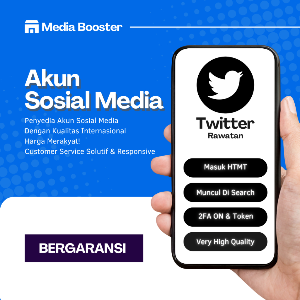 Akun Twitter Rawatan / Masuk Hastag & Mention / Berfollower 100+ / Masuk HT / Masuk MTMuncul Jika Di