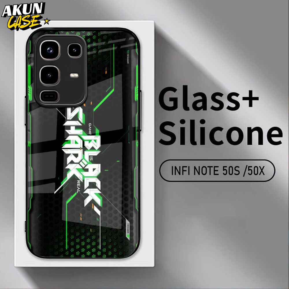 (B24) Softcase Kaca Acrilik For IINFINIX NOTE 50 50S 50X 50 PRO   - AkunCase