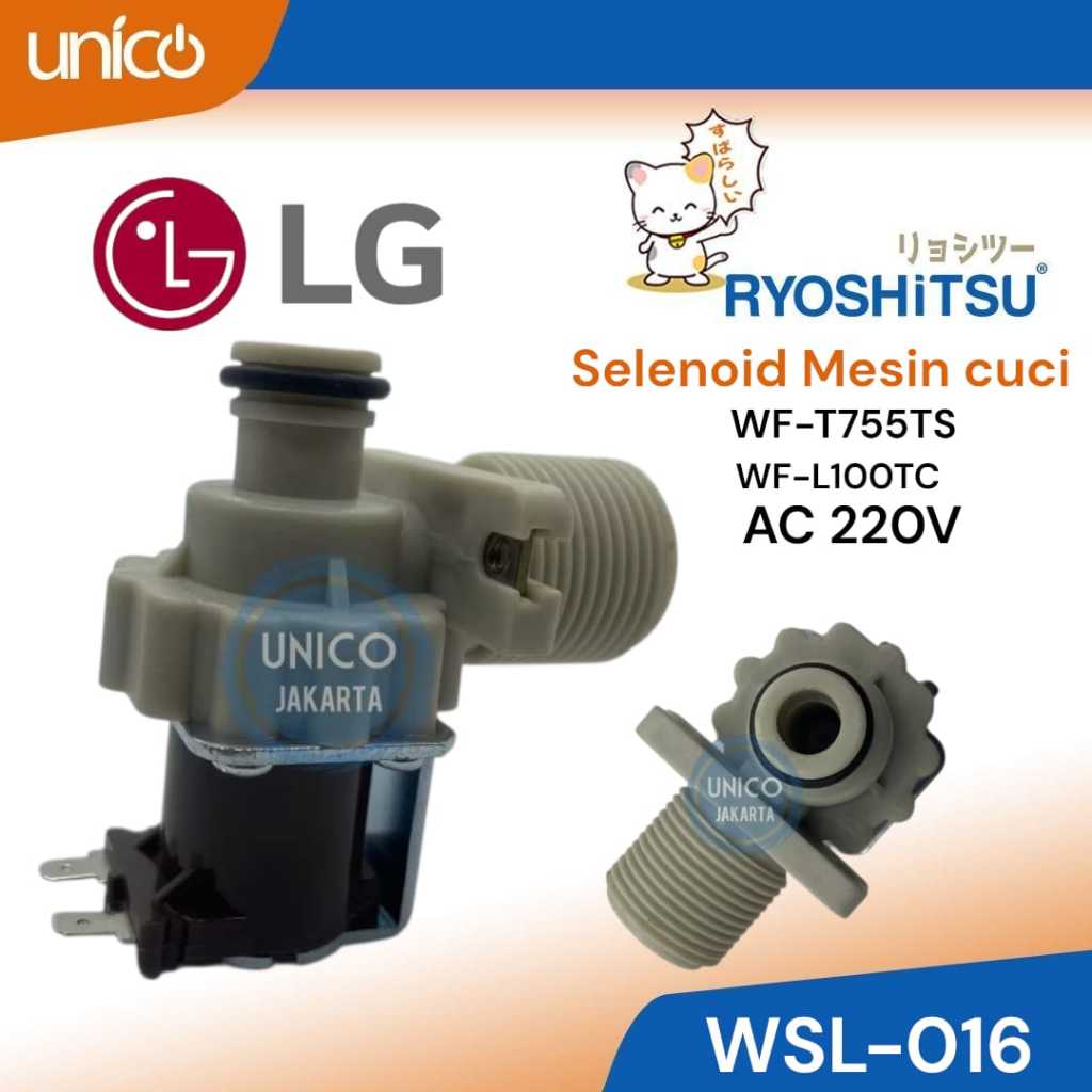 SELENOID mesin cuci LG AC 220V WSL-016