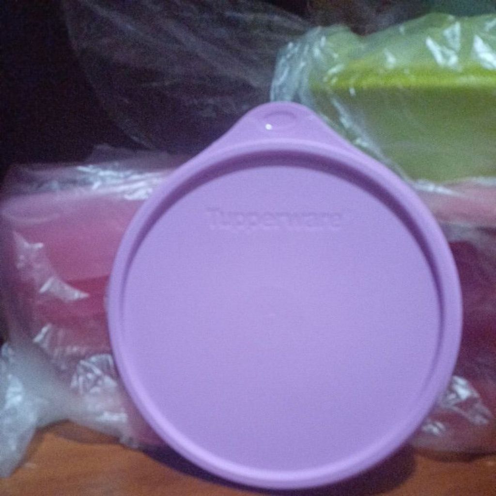 Spare part tupperware - seal large handy bowl warna ungu