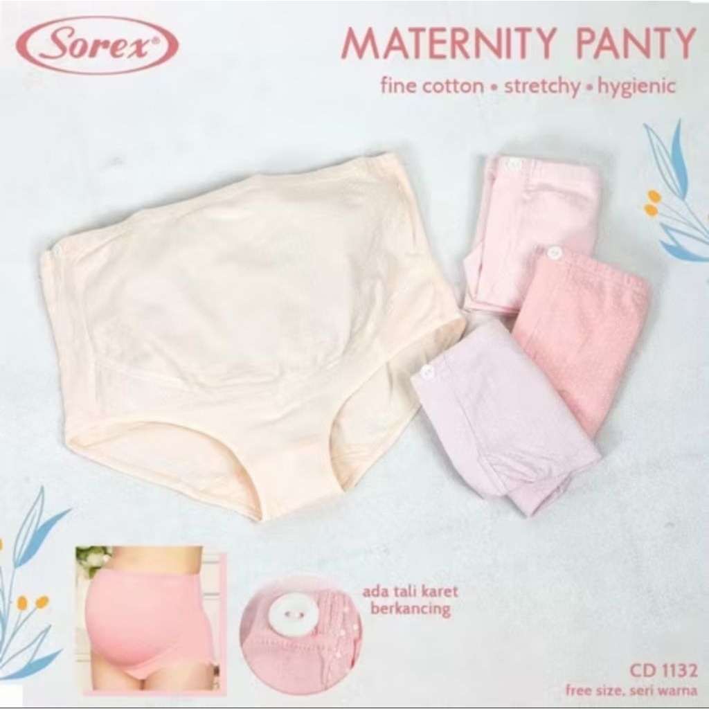 Sorex Maternity Panty CD Hamil kancing samping 1132