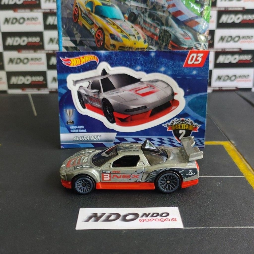 Hot Wheels Acura NSX Grey New Loose - 2019 Mystery Models
