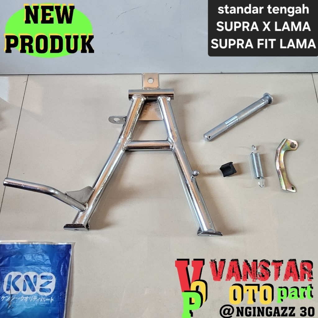 STANDAR TENGAH SUPRA X 100 LAMA SUPRA FIT LAMA WARNA CHROME