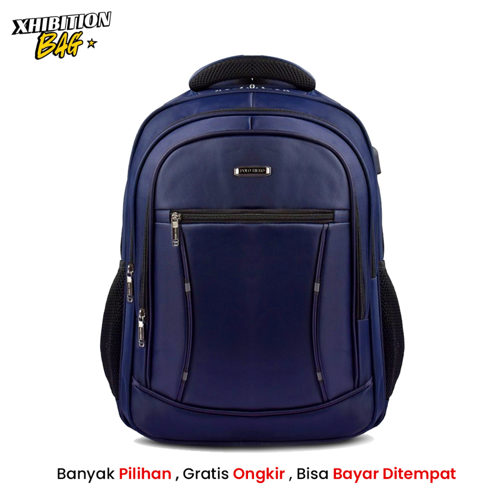 TERBARU - Polo Milano Tas Polo Original 100% Backpack Polo Tas Rangsel Pria Wanita Tas Sekolah