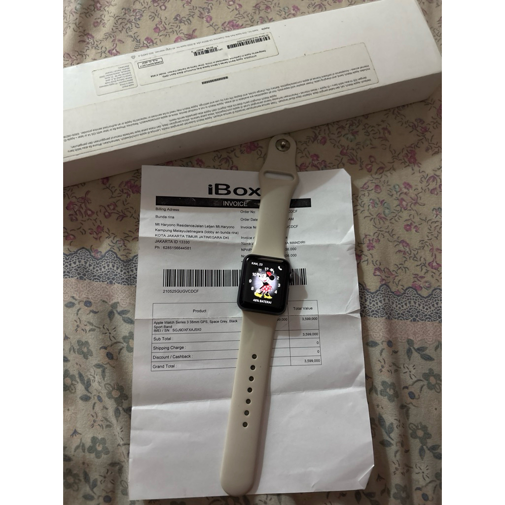 apple watch series 3 38mm gps