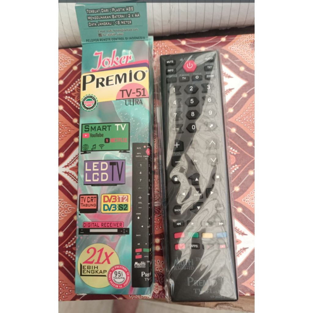 Remote multi TV JOKER