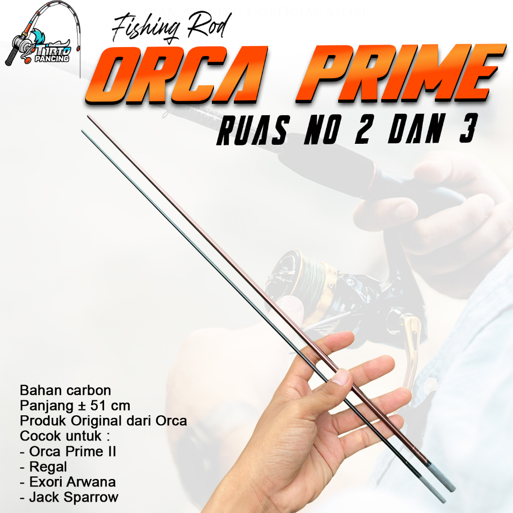 Sparepart Ruas Tegek Orca Prime 2 dan 3 ORIGINAL