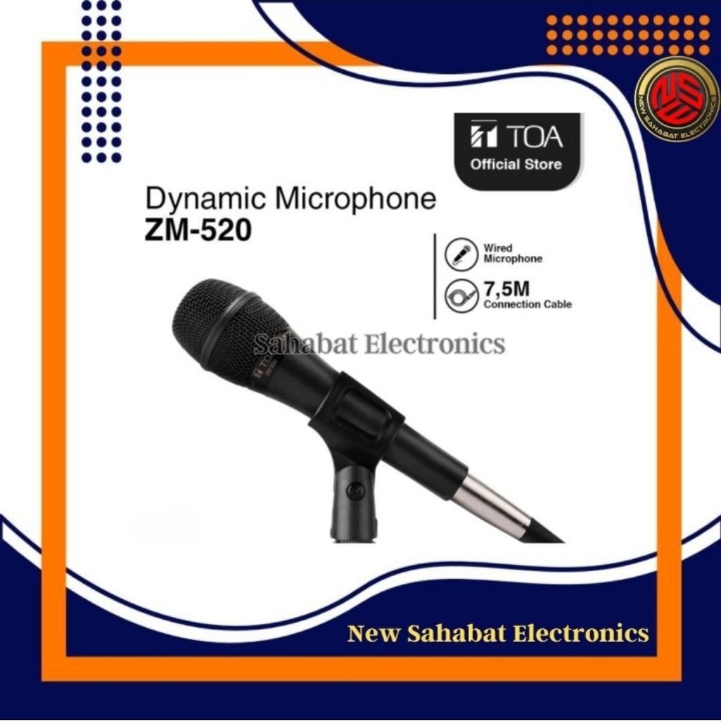 Mic Kabel TOA ZM-520
