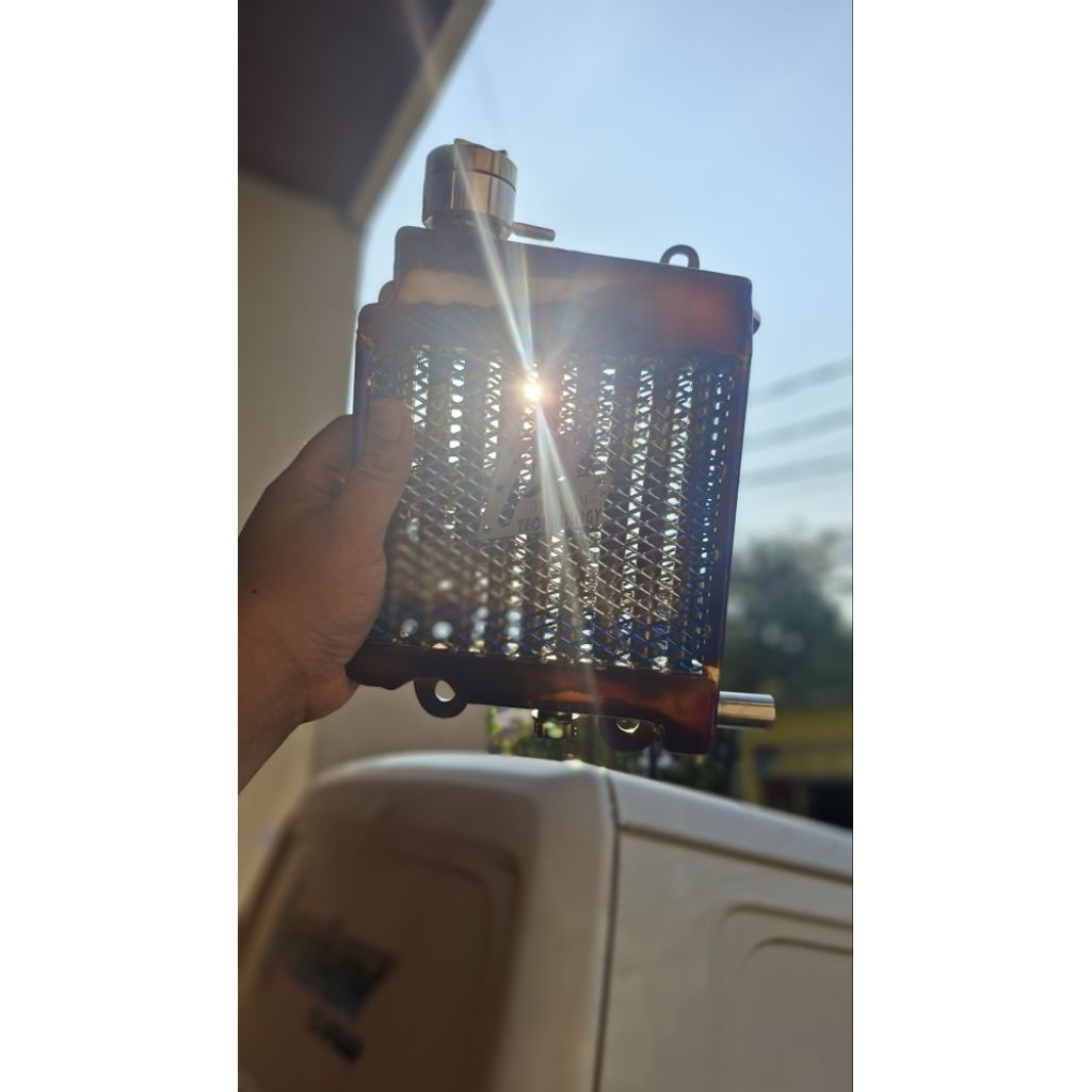 radiator titanium aerox radiator aerox titanium