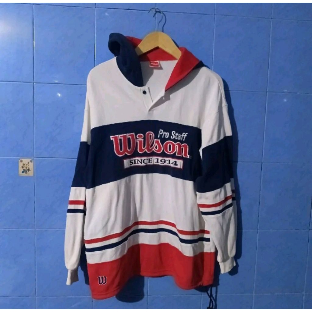Hoodie brand Wilson tri color
