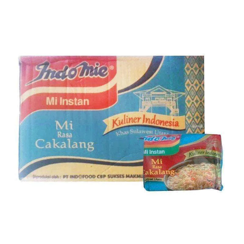 INDOMIE CAKALANG KUAH KHAS SULAWESI UTARA 1 DUS 40 PCS