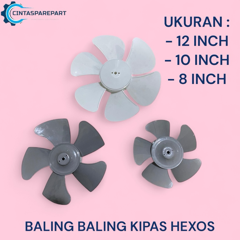 BALING BALING KIPAS EXHAUST FAN MASPION 12 INCH 10 INCH 8 INCH / BALING KIPAS HEXOS UNIVERSAL