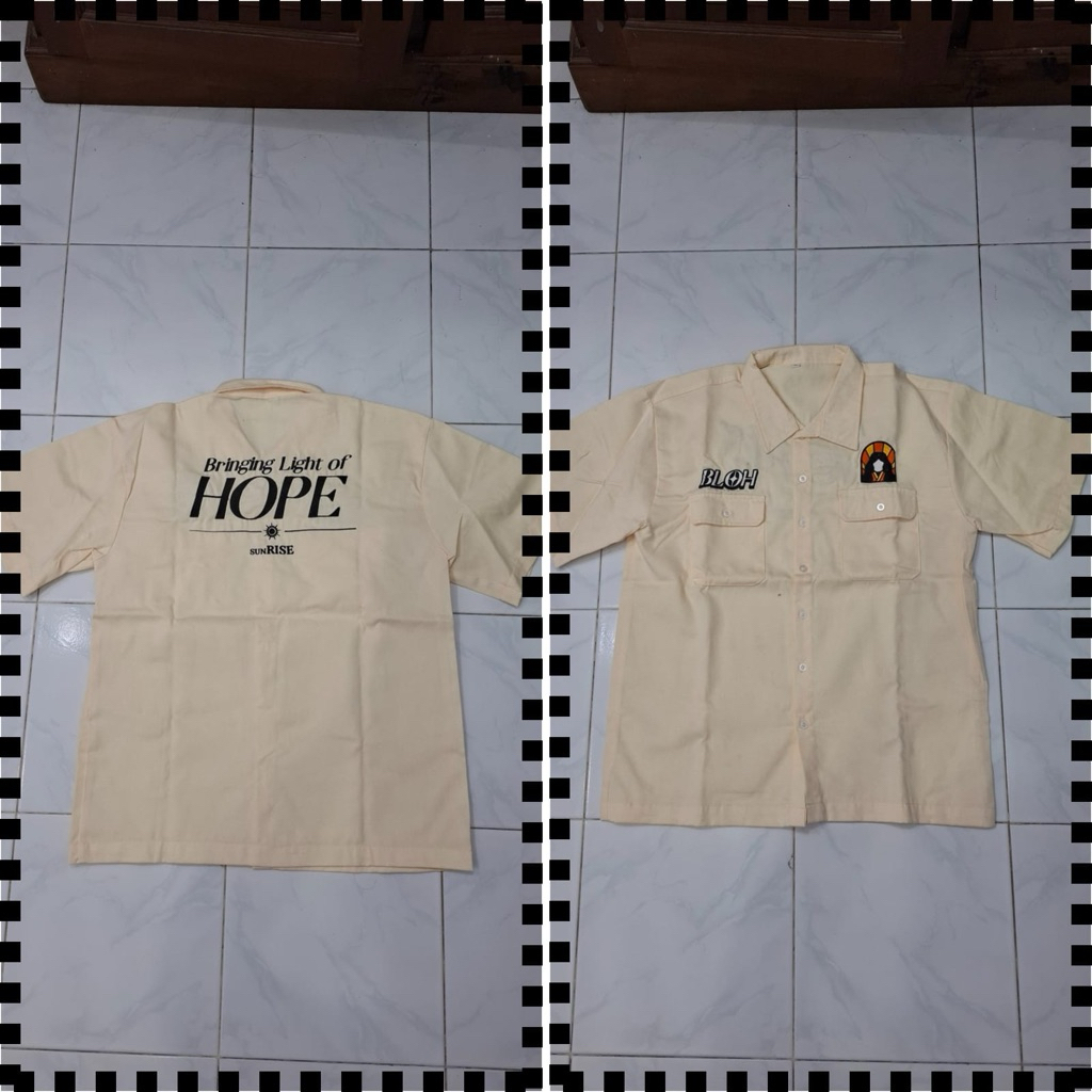 OFFICIAL MERCHANDISE Workshirt Kemeja BIoh Baju Christyzer limited special ulang tahun chritsy jkt48