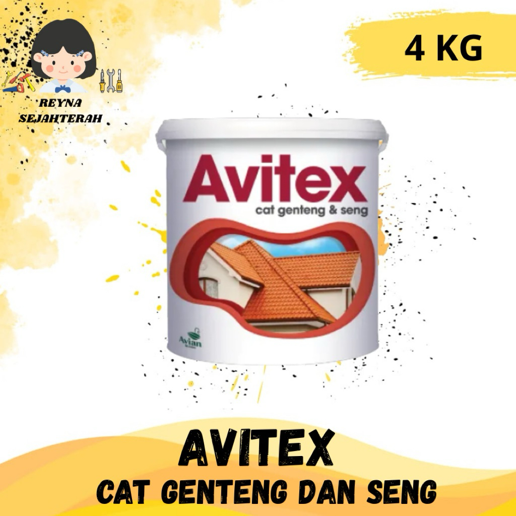 AVITEX CAT GENTENG DAN SENG 4KG
