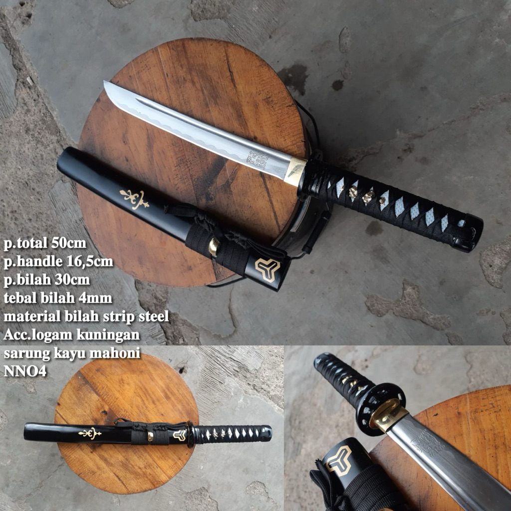 PISAU DAPUR TANTO BLACK