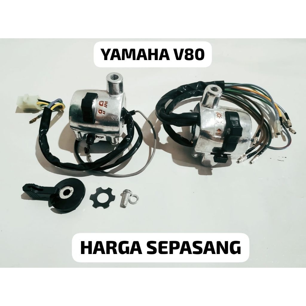 HOLDER KANAN + KIRI YAMAHA V80 V 80
