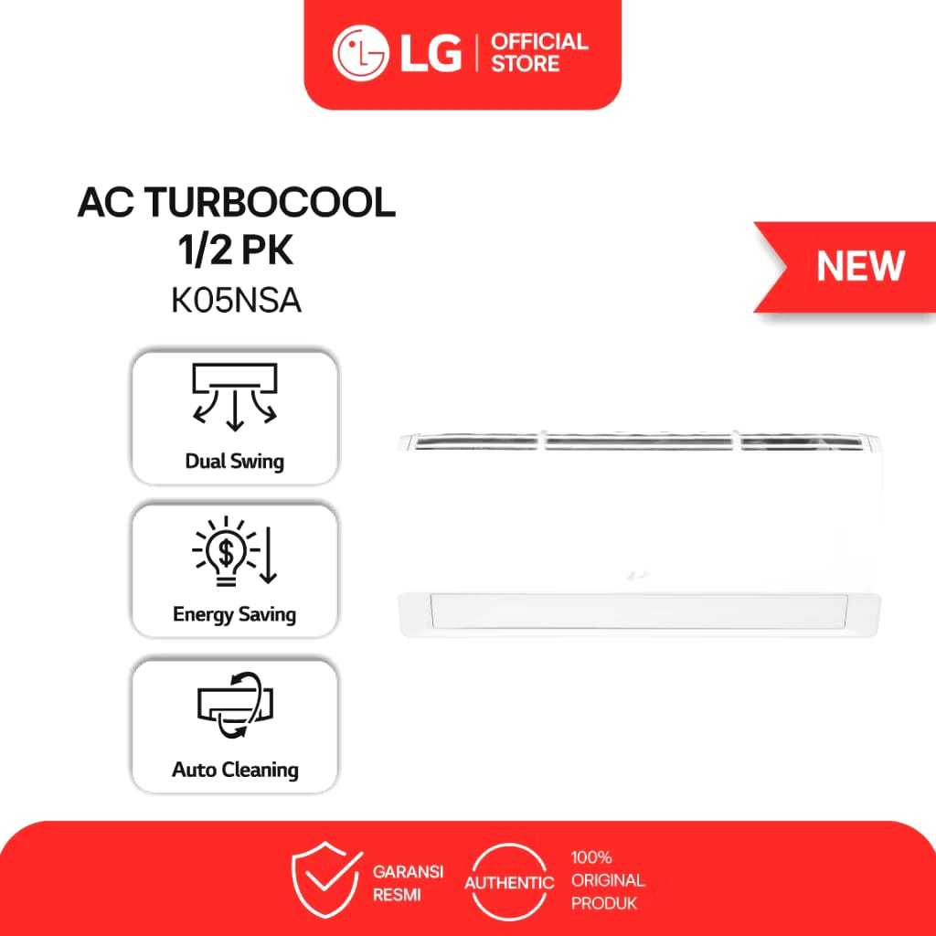 LG AC 1/2 PK 0,5 PK LG K05NSA AC Standard New Terminator 0.5PK