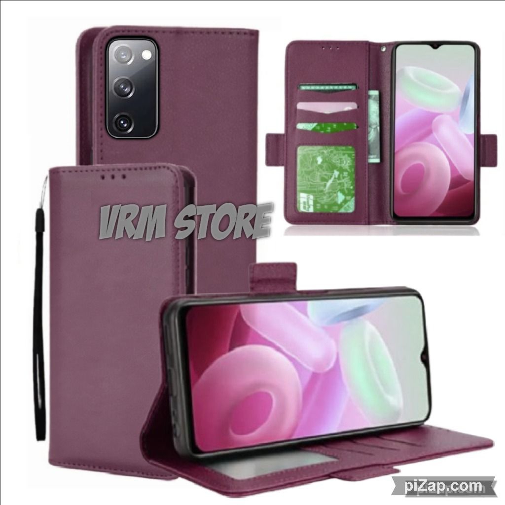 Case Dompet Hp Samsung S20 Fe Case Dompet Casing Hp Flip Kulit Case Wallet Leather Cover