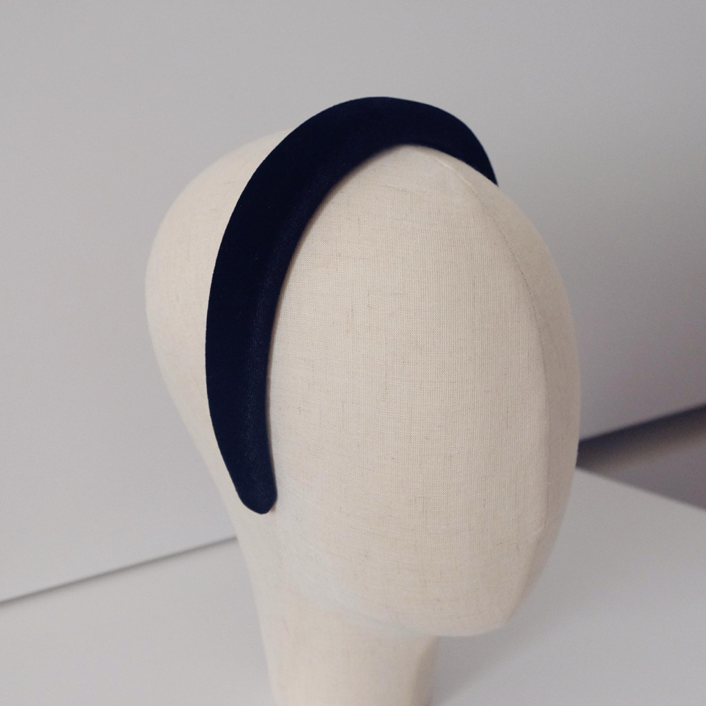 Bando Bludru - Bando Fashion Turban Bando Lebar KOREA Import