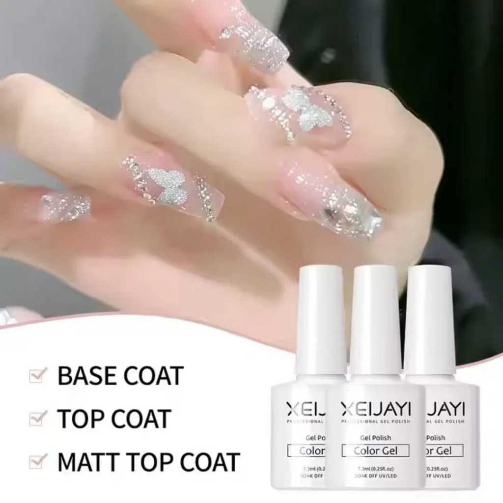 Xeijayi komponen base coat/top coat Nail gel polish
