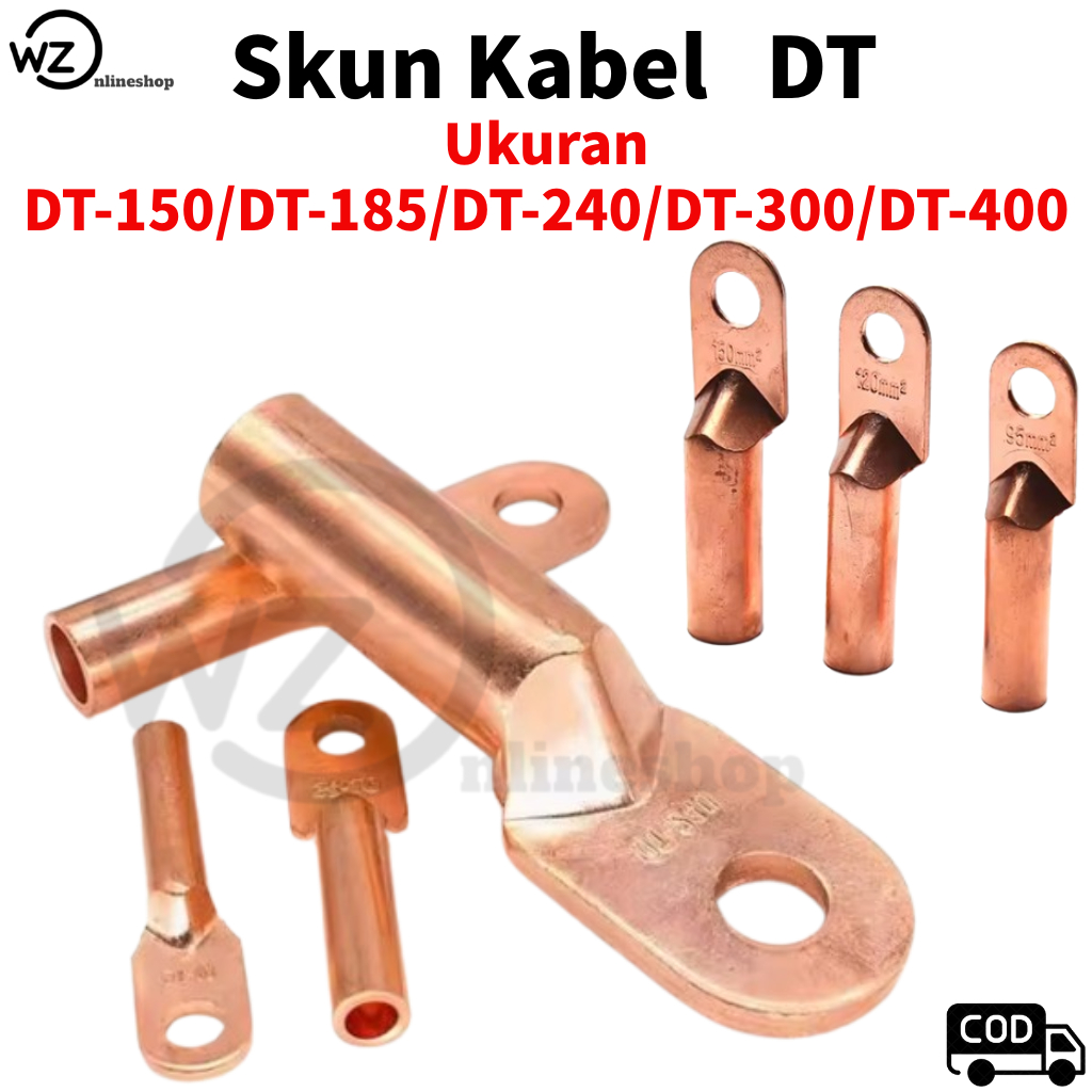 Skun kabel DT-150/DT-185/DT-240/DT-300/DT-400 scun cabel Tembaga