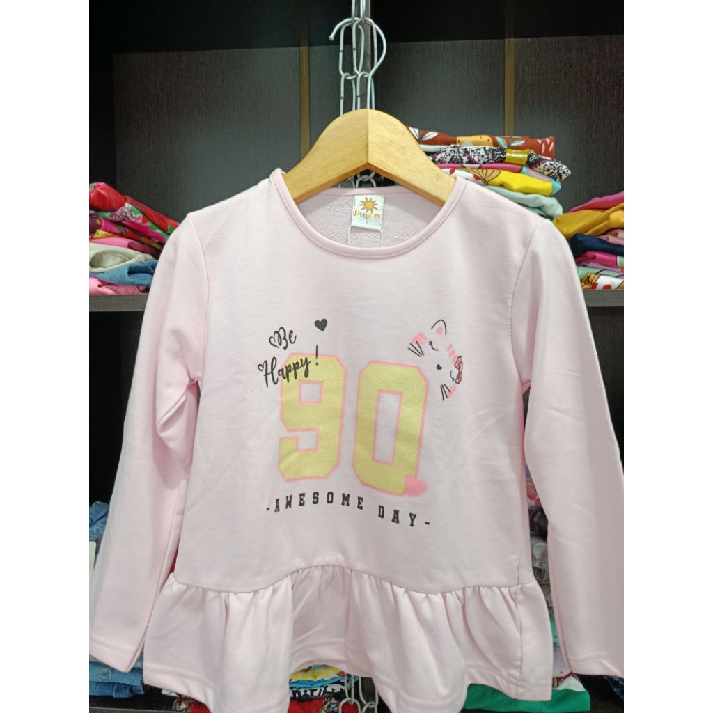 atasan lengan panjang Little M