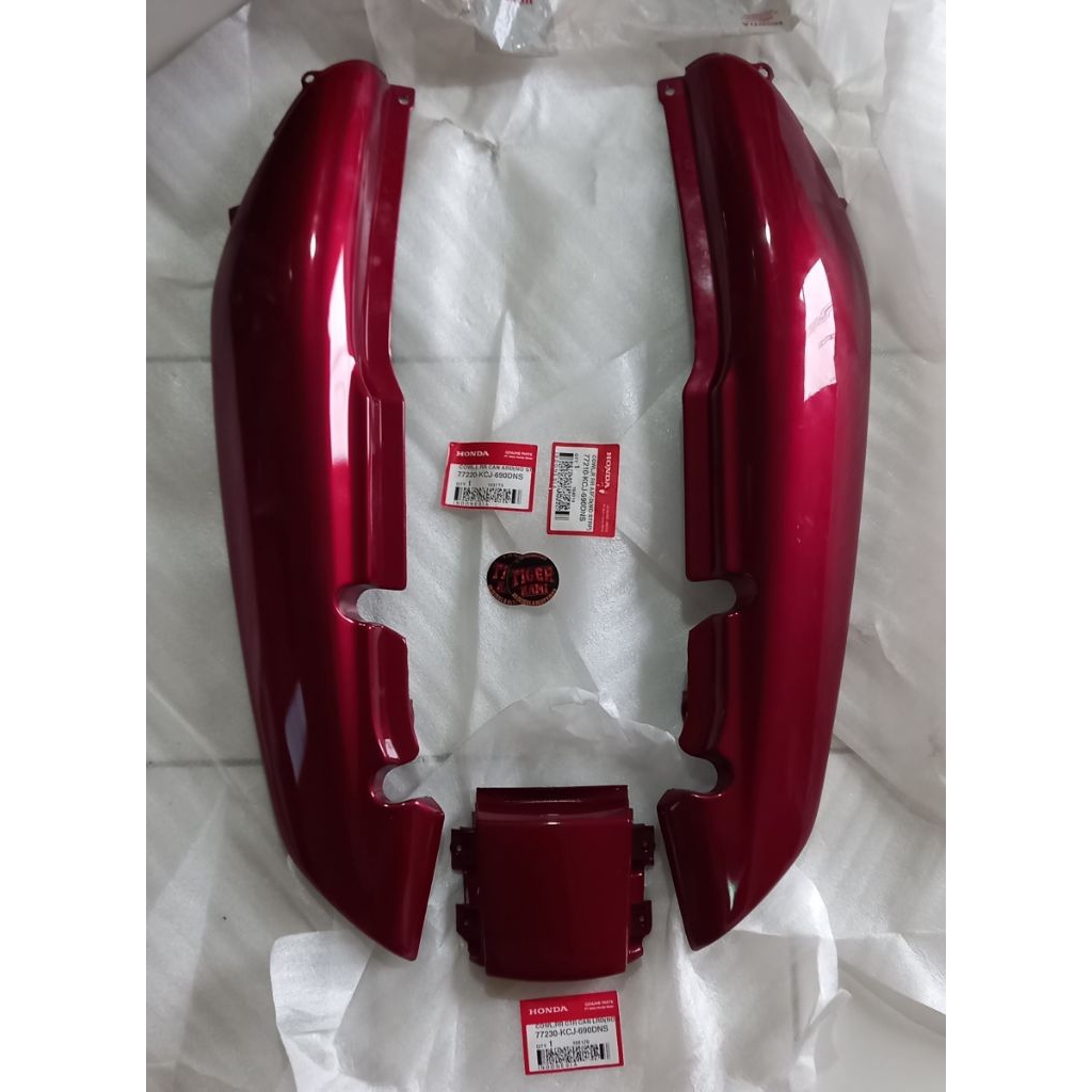 Coverbody cover body kempol original tilas tiger lawas stoplamp satu maroon maron marun merah set co