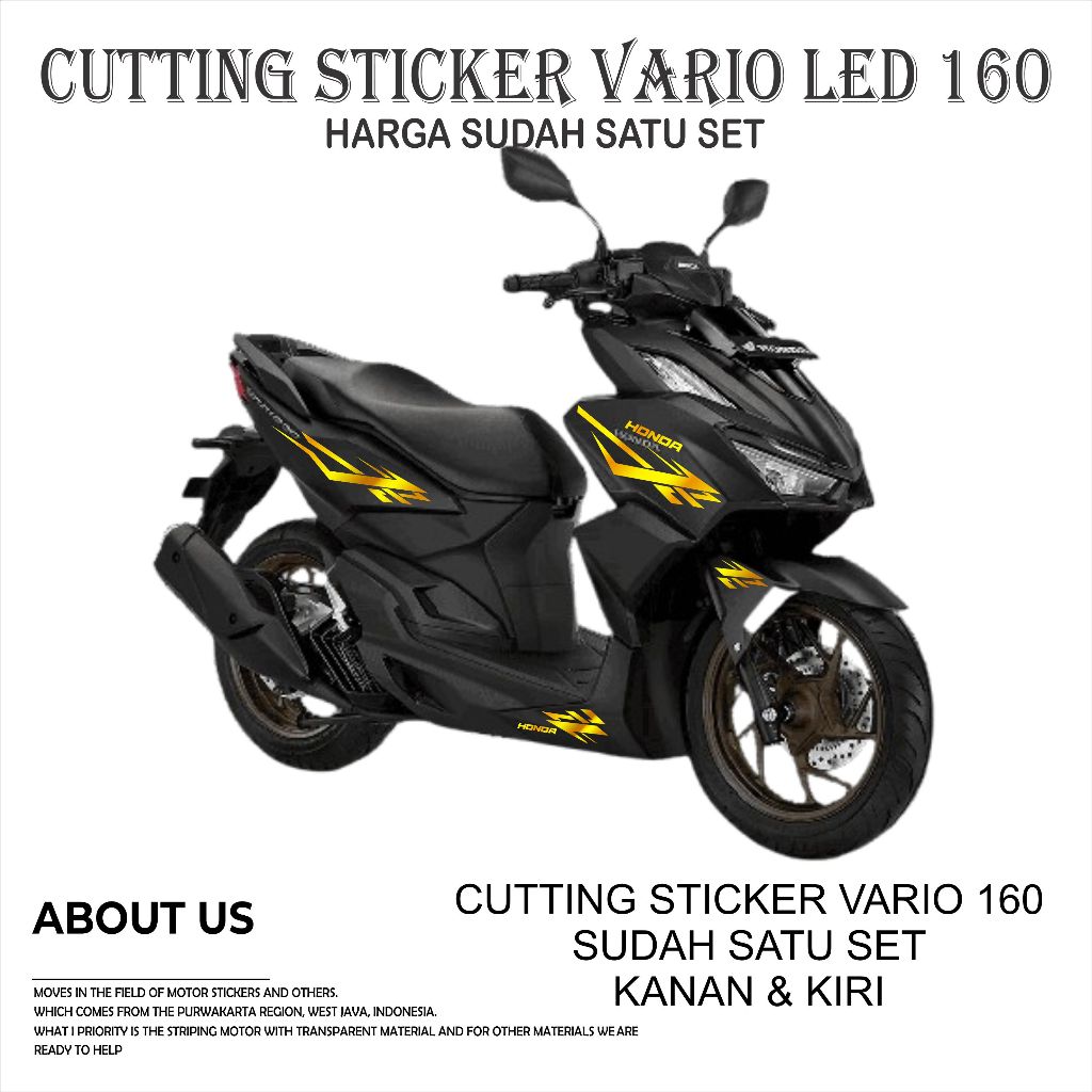CUTTING STICKER VARIO LED 160