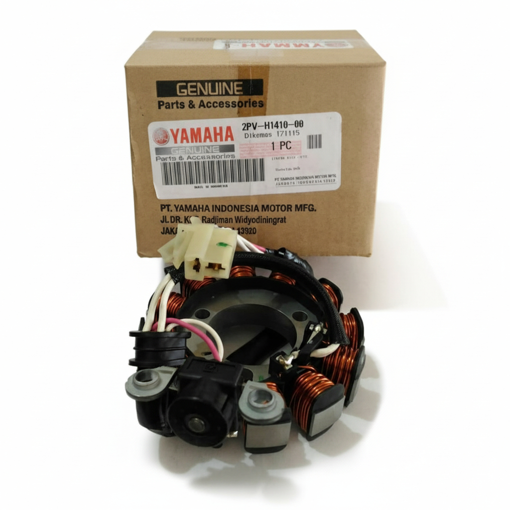 Spol spul spoll Spull stator Assy Plus Pulser Yamaha Jupiter MX King 150 Original ASLI Distributor S