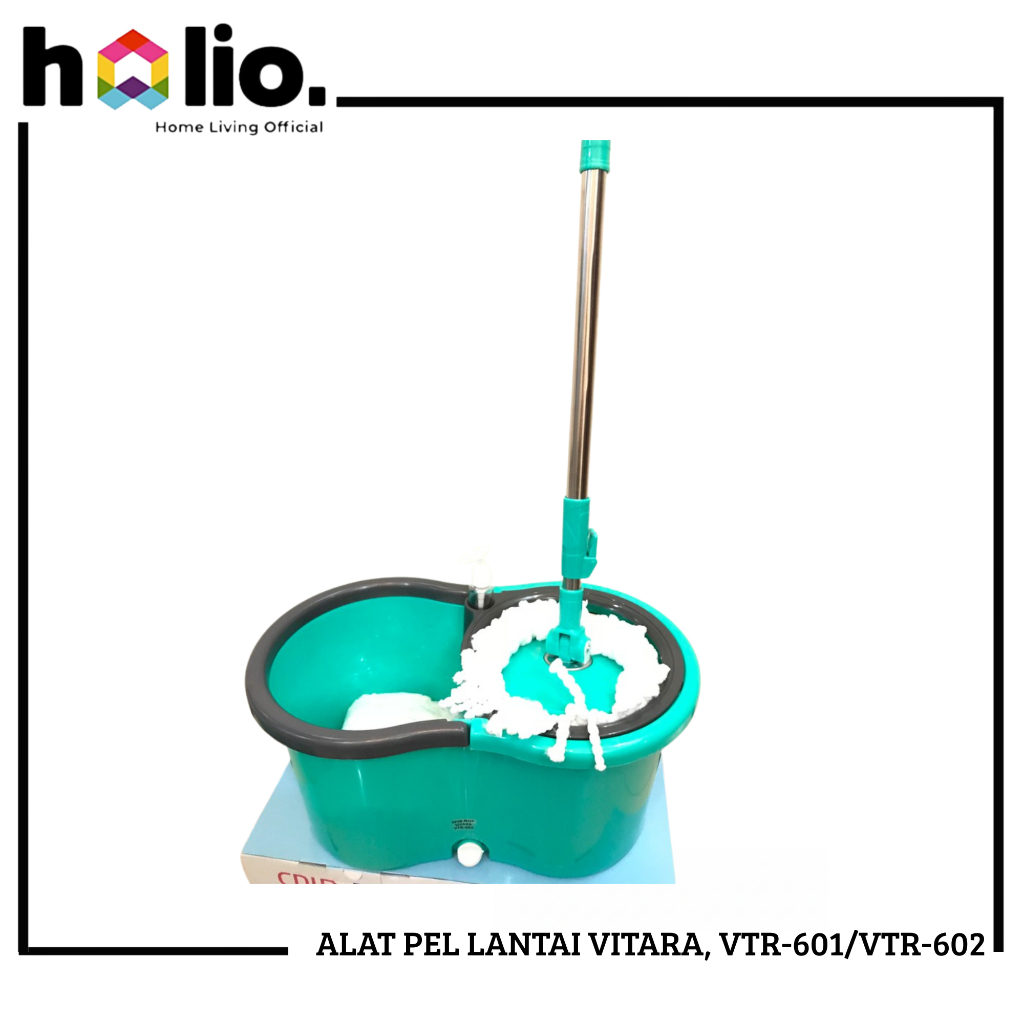 Holio Alat Pel Lantai / Spin Mop Vitara VTR-601 / VTR-602 / VTR 601 / VTR 602 / VTR601 / VTR602