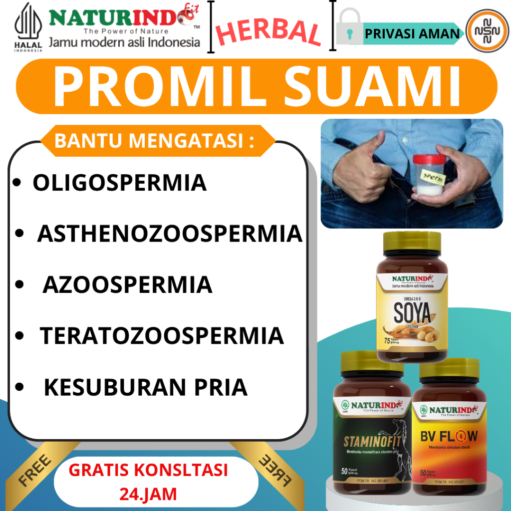 Obat Herbal Oligospermia Azoospermia Asthenozoospermia Teratozoospermia Kesuburan Suami