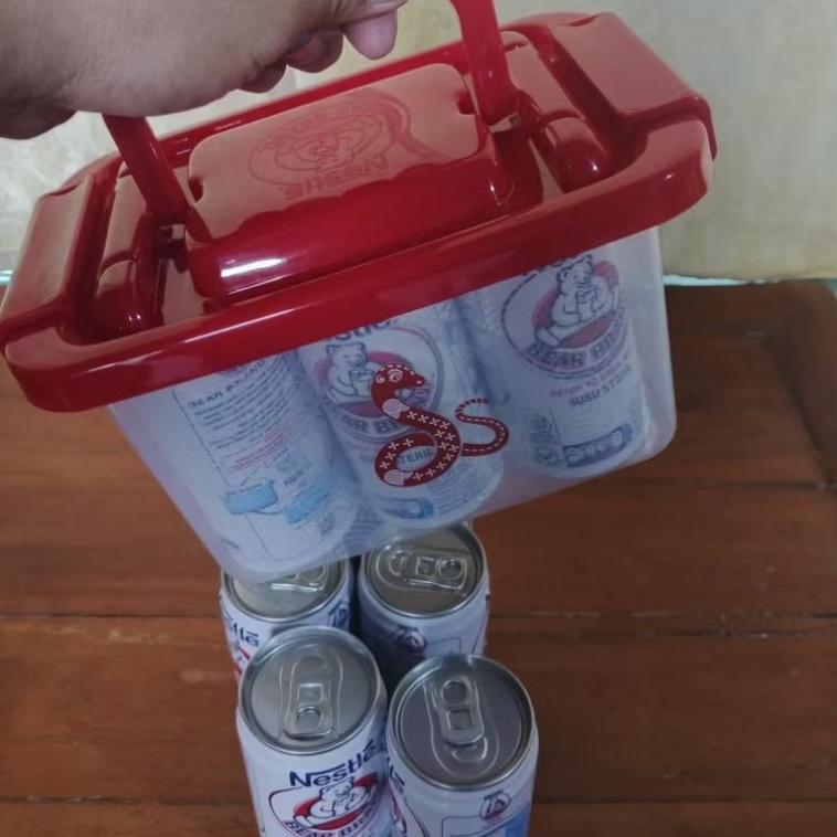 Bear Brand 189ml (6 pcs + Container)