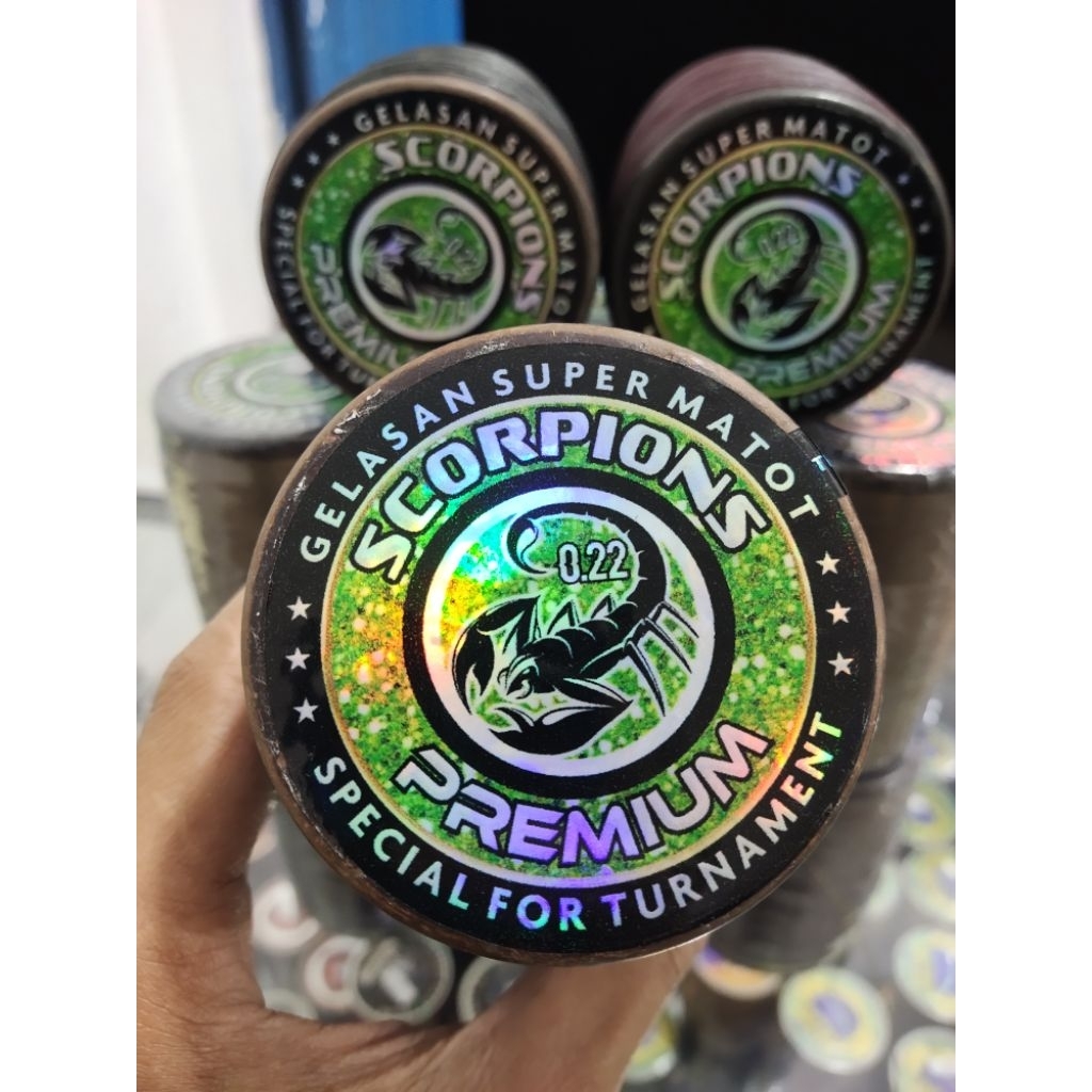 Gelasan Matot Scorpion Hijau 022 By Alga